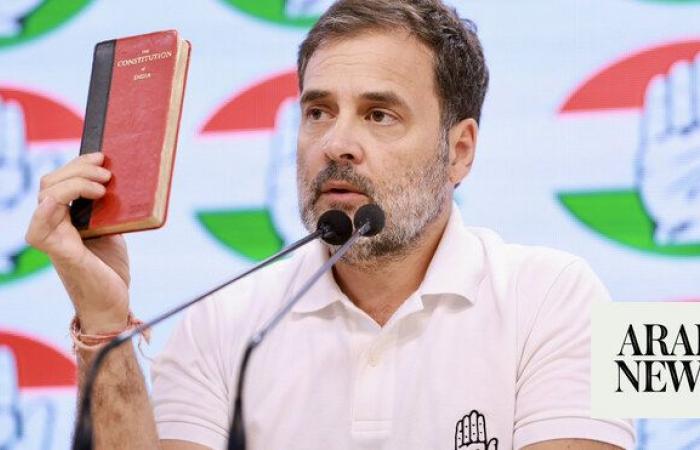 Modi’s top rival Rahul Gandhi denounces ‘ideological war’ in India