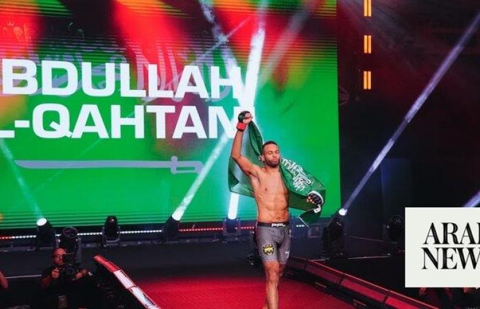 Saudi Arabia’s Al-Qahtani set on becoming Professional Fighters League’s first featherweight champion