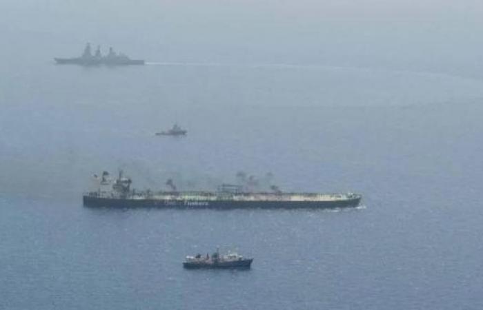 Disaster averted in Red Sea as burning tanker saved