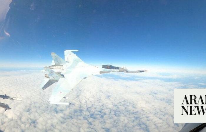 Startling video shows Russian fighter jet flying within feet of US F-16 near Alaska