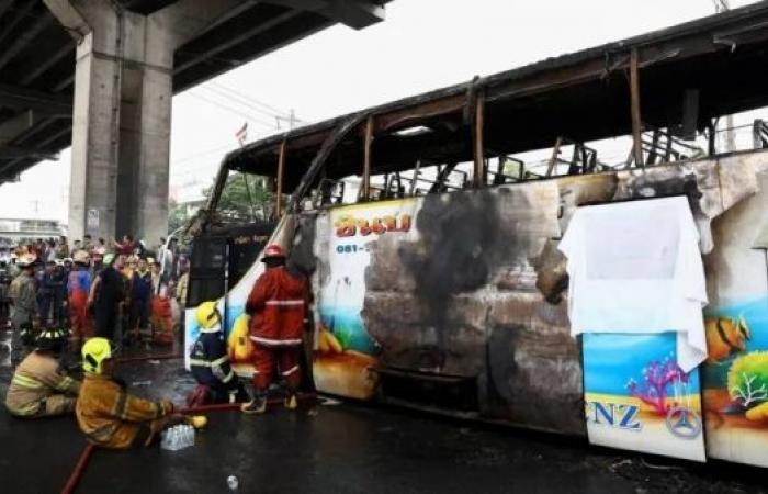 More than 20 children feared dead in Thailand bus crash