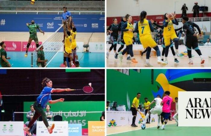 Volleyball and badminton feature on day three of Saudi Games