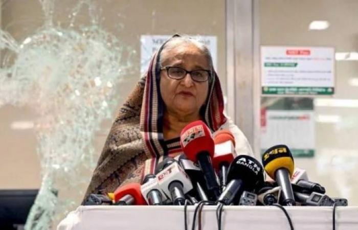 Bangladesh issues arrest warrant for ex-leader Hasina