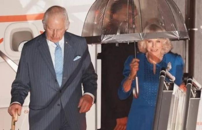 King Charles and Queen Camilla land in Sydney on tour of Australia