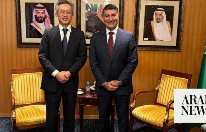 Saudi ambassador to Japan welcomes newly appointed Japanese ambassador to Kingdom