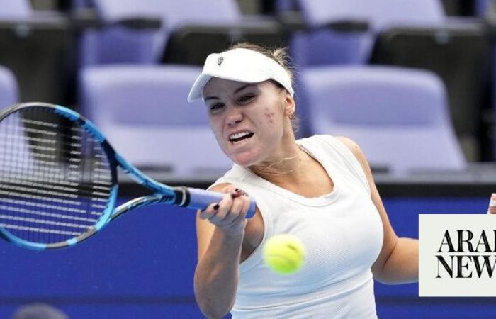 Former Australian Open champion Sofia Kenin advances to the WTA tournament final in Tokyo