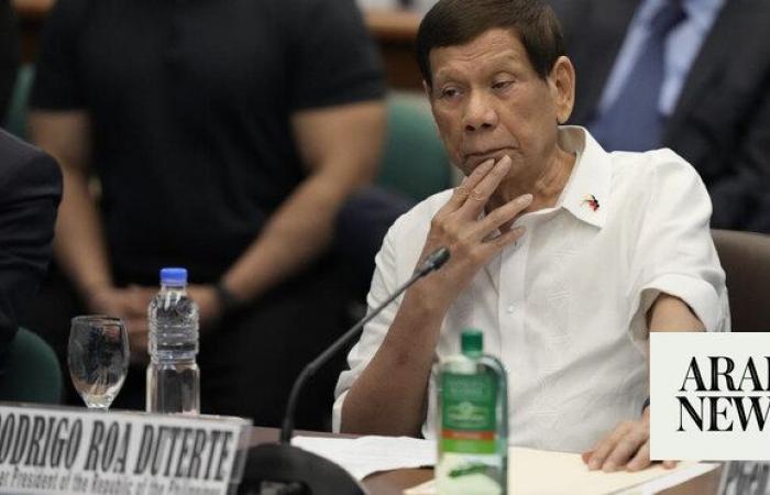 Former Philippine President Duterte confirms existence of ‘death squad’