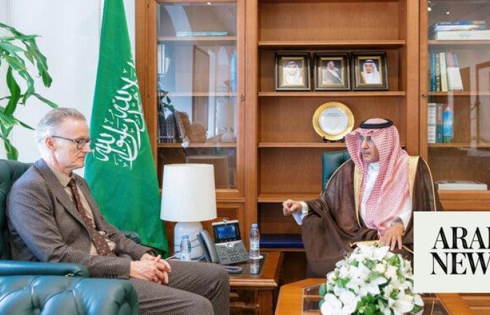 Saudi deputy minister receives German envoy in Riyadh