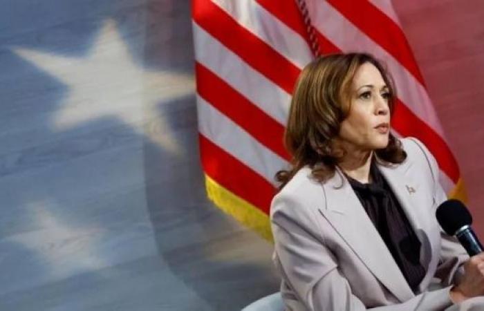 Kamala Harris distances herself from furor over Biden 'garbage' comment