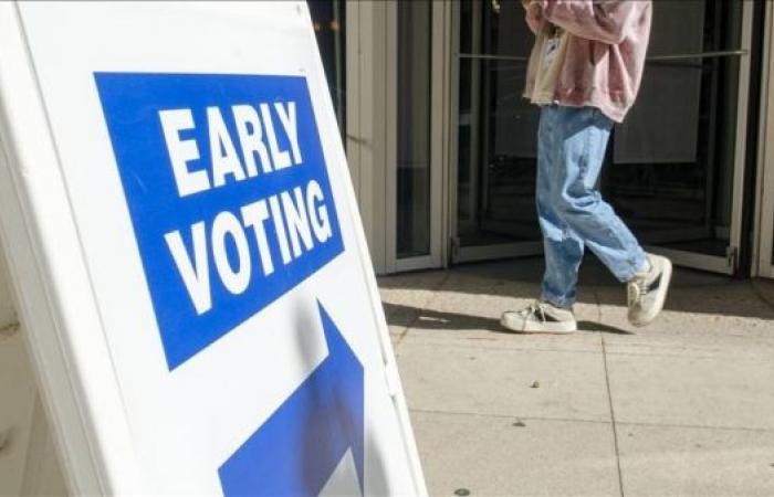 New voter surge in early voting could sway battleground states in 2024 US presidential election