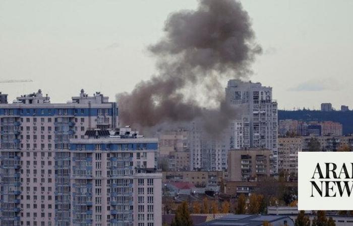 Kyiv comes under heavy Russian drone attack