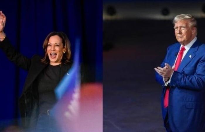 Kamala Harris holds narrow lead over Donald Trump as Election Day nears