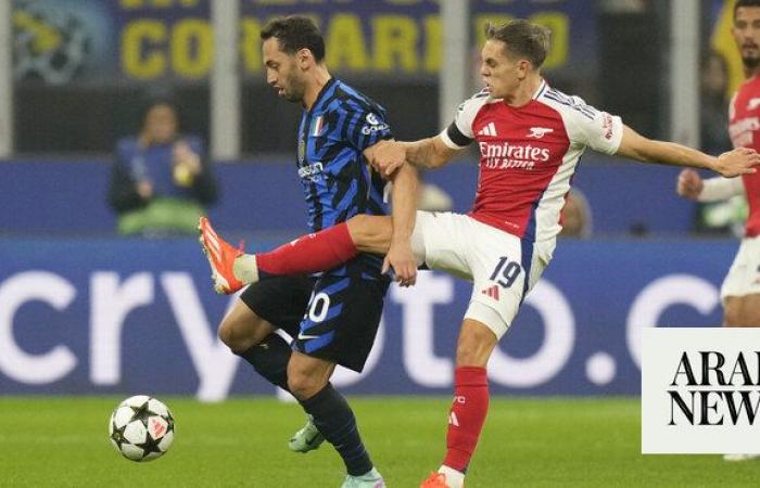 Inter hand Arsenal first defeat in Champions League