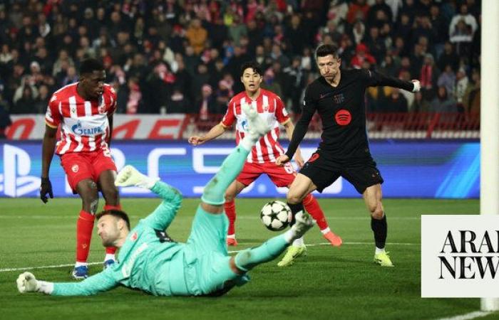 Barcelona, Inter and upstart Brest win again in Champions League