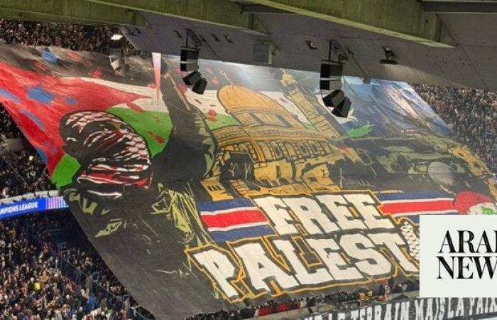 French minister criticizes PSG fans’ ‘Free Palestine’ banner; club to escape UEFA sanctions