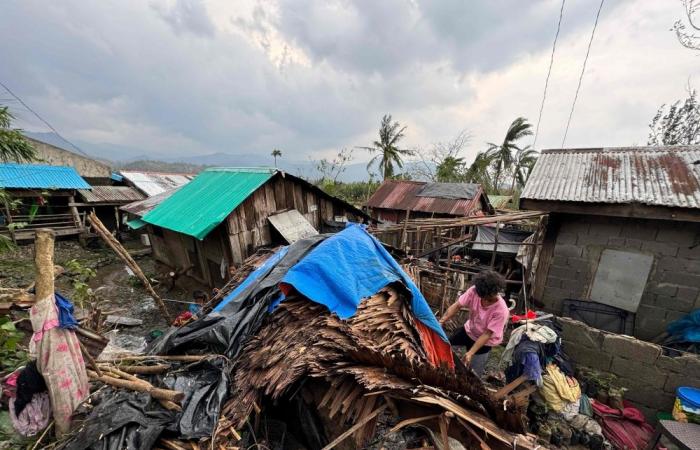 Fourth typhoon in a month hits Philippines