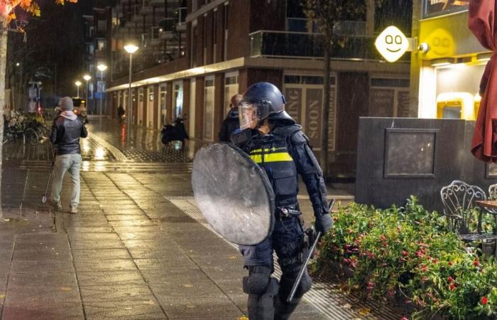 Amsterdam riot police make more arrests as violence erupts again after match attended by Israeli supporters