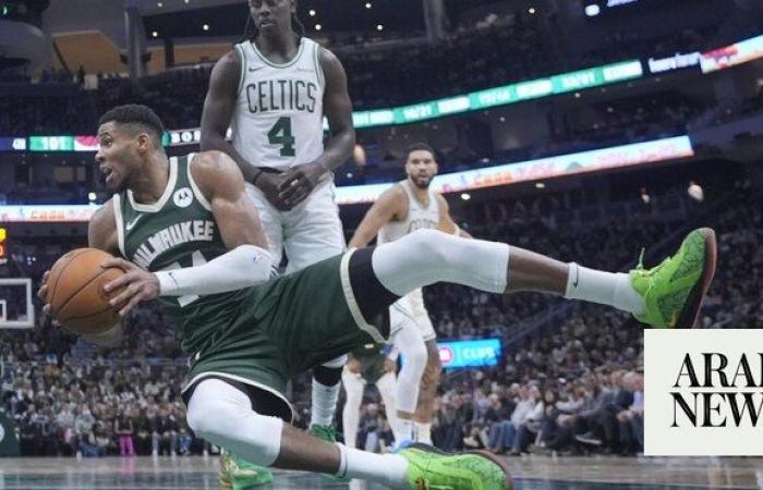 Celtics defeat Bucks despite big night for ‘child’ Giannis