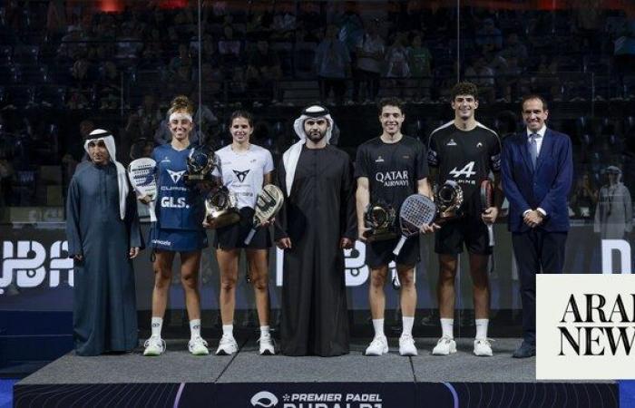 Champions crowned at Inaugural Dubai Premier Padel P1