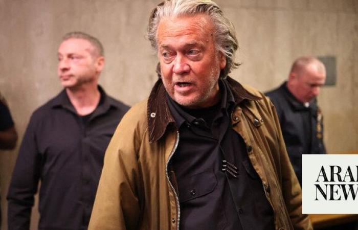 Fresh off prison release, former Trump adviser Bannon returns to court