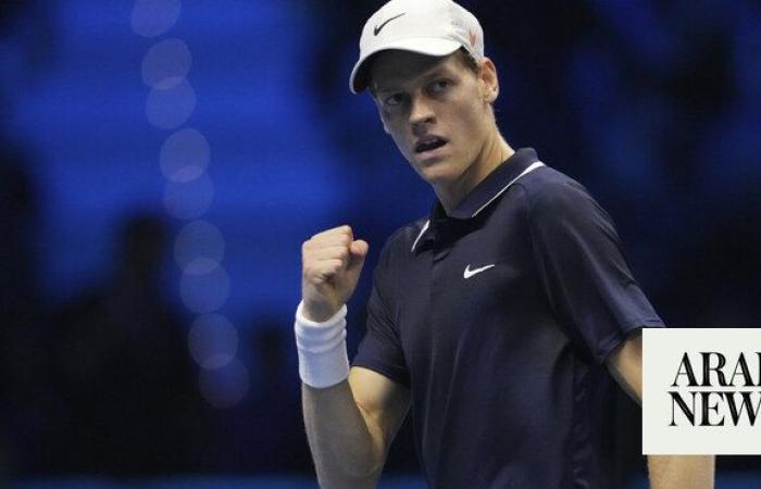 Sinner beats Fritz again in rematch of US Open final. Medvedev back in contention at ATP Finals