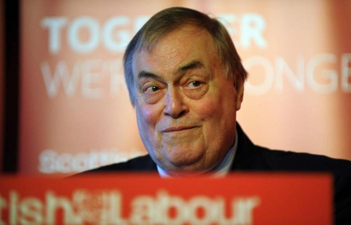 Former UK deputy prime minister and Labour giant John Prescott, who served under Blair, dies at age 86