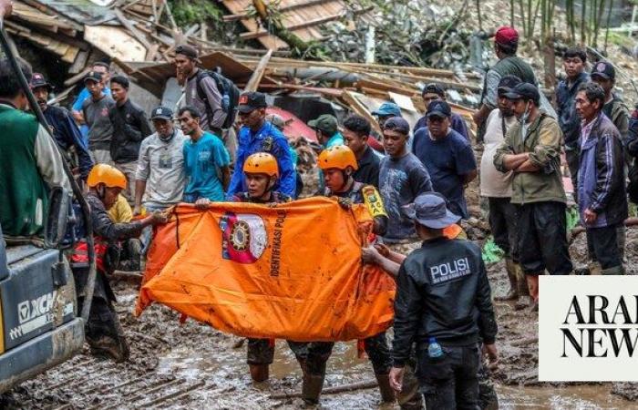 Landslides in Indonesia’s Sumatra kill at least 27, rescuers search for missing