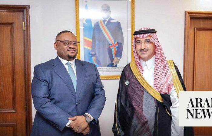 Saudi development fund chief meets Congo’s finance minister