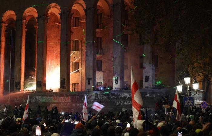 Tens of thousands rally in Georgia, PM rebuffs calls for new vote