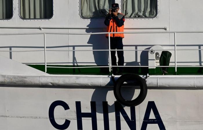 Philippines says China Coast Guard fired water cannon on govt vessel