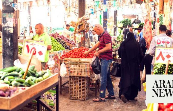 Egypt’s annual urban consumer price inflation at 25.5% in November 