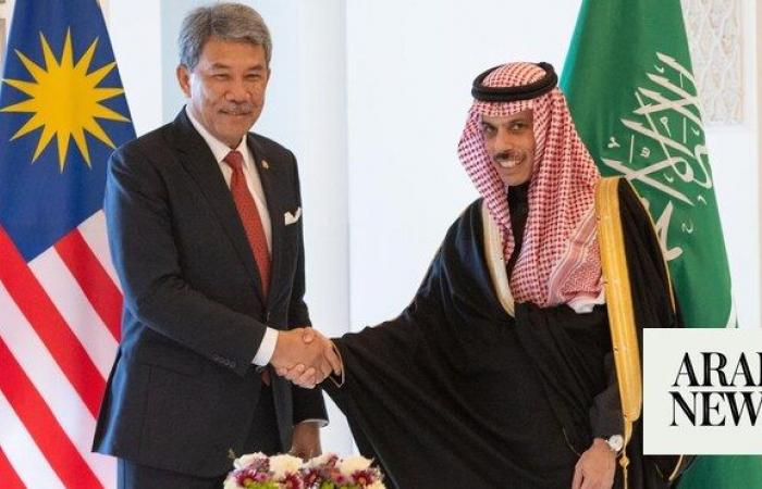 Saudi, Malaysian foreign ministers chair cooperation meeting in Riyadh