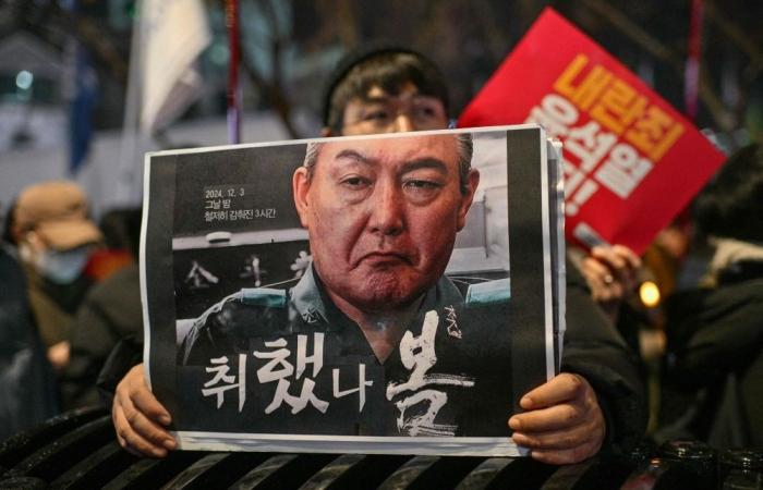 South Korean police raid president’s office amid martial law investigation