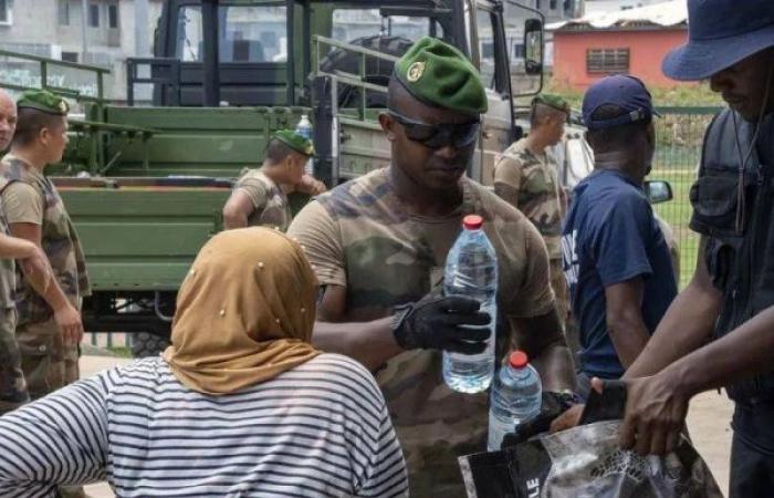 French troops deliver aid to Mayotte ahead of President Macron's Thursday visit