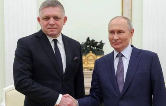 Slovak PM meets Putin in surprise Moscow visit