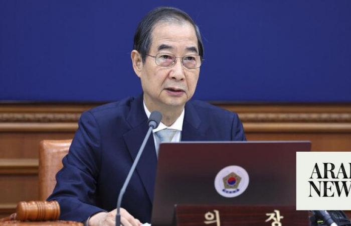 South Korea opposition says it will vote to impeach acting President Han Duck-soo