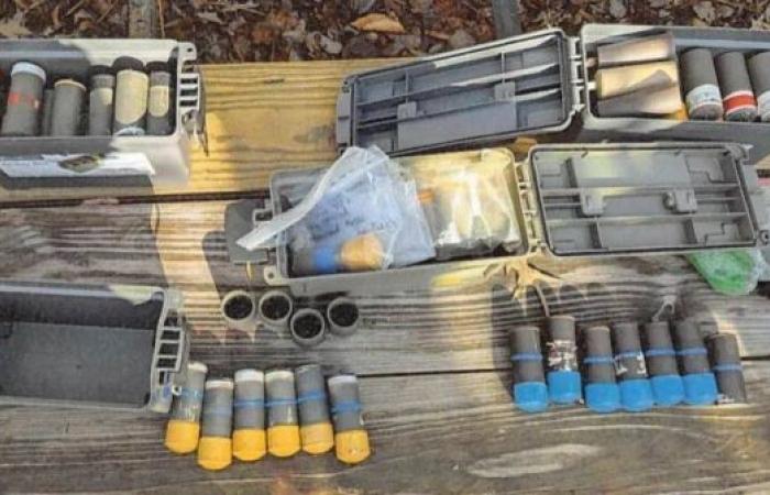 FBI finds large explosive cache on a Virginia farm