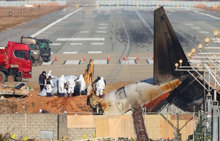 Officials to lift Jeju Air plane tail in search for clues after worst aviation disaster in South Korea