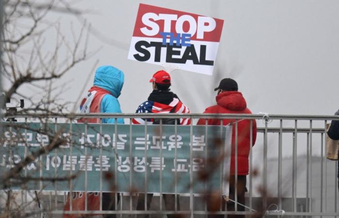 ‘Stop the Steal’: Right-wing supporters of impeached South Korean president Yoon co-opts Trump’s fraudulent slogan