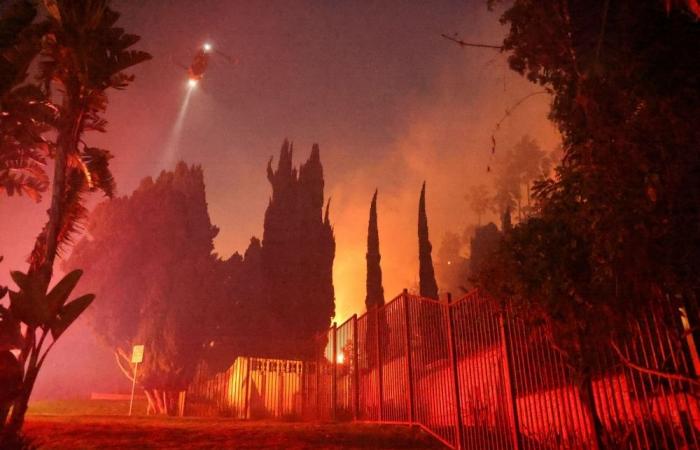 Out-of-control Los Angeles wildfires push water supplies to the brink