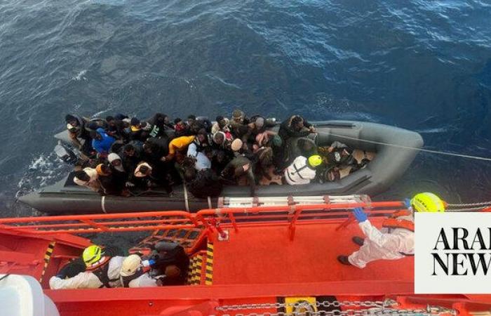 Baby born on migrant vessel in Atlantic: Spanish rescuers