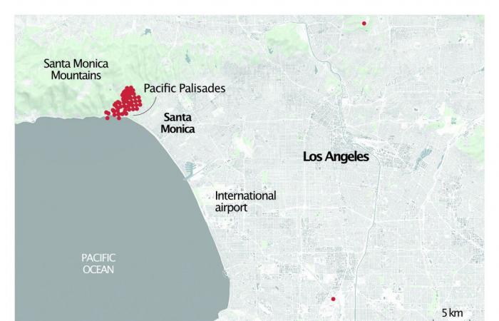 Monstrous wildfires blanket Southern California with smoky air, threatening the health of millions. Celebrities among those who lost homes