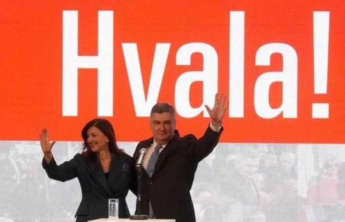 Croatia's President Zoran Milanović re-elected by a landslide in run-off