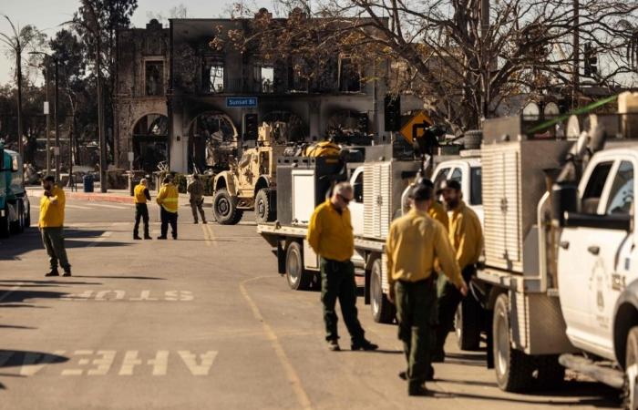 Los Angeles wildfires expose divide as private firefighters shield wealthy enclaves