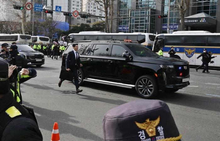 Impeached South Korean president Yoon finally shows up in court for closed door hearing for short-lived martial law move