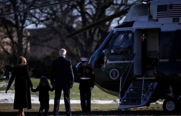 Biden pays tribute to Martin Luther King Jr on last full day as US president