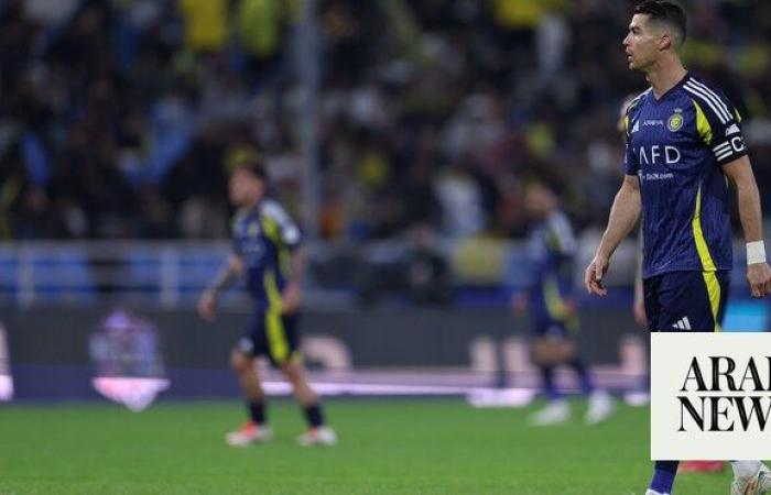 Frustration for Ronaldo as Al-Nassr held