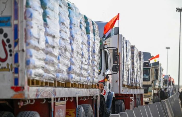 Egyptian truckers endure months at border to deliver vital aid to Gaza