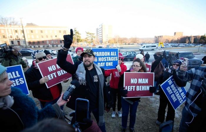 Trump says will sign pardons for Capitol rioters