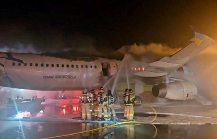 Fire onboard South Korea-bound Air Busan flight leaves seven injured